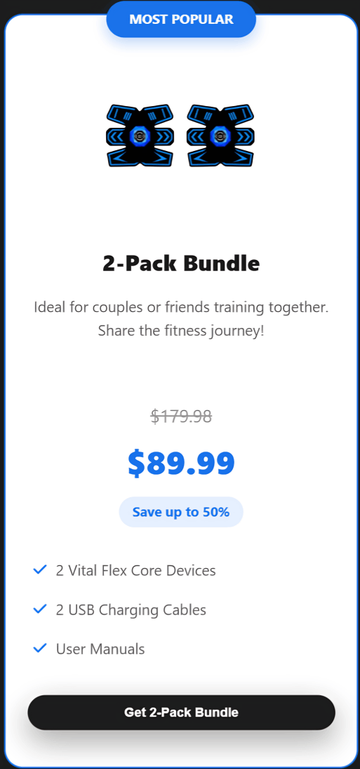 Vital Flex Core offer price 