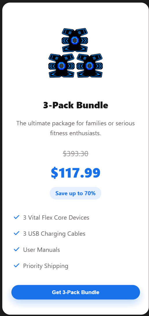 Vital Flex Core offer price 